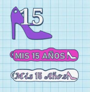 My 15th Birthday Keychains