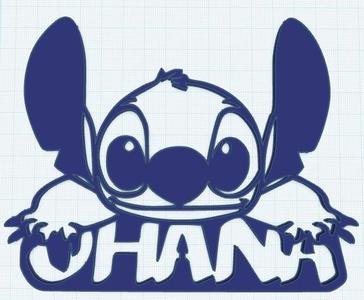 Stitch wall painting