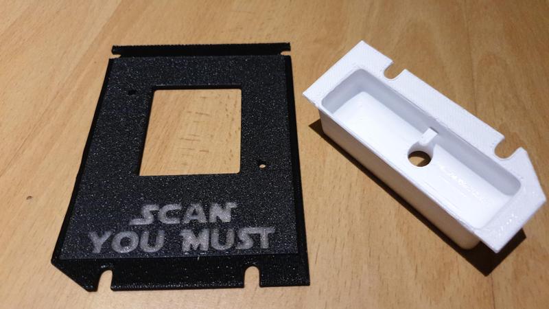 ScanYouMust Star Wars Stern Pinball Insider Connected Mount for Coin Door