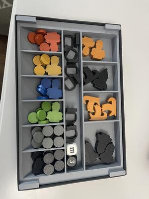 Tetrarchia Board Game insert
