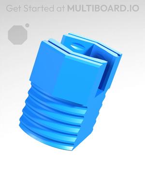 13 mm Big Thread, Honeycomb Head, Small Thread Hole, T-Bolt