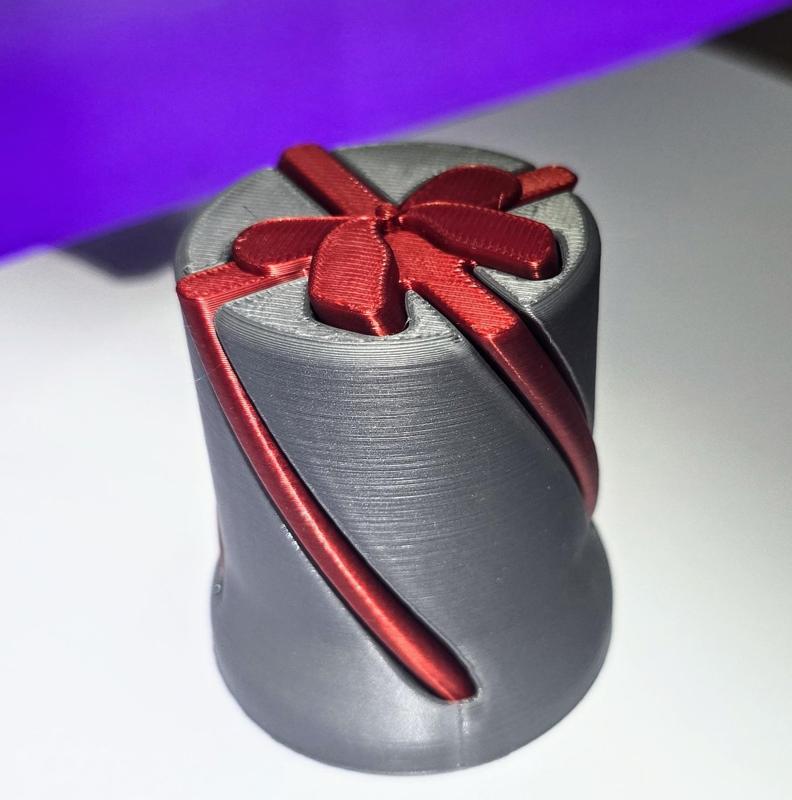 Chistmas Present Spiral Gadget Toy