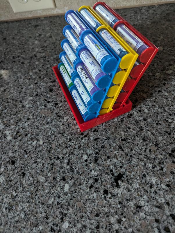 homeopathic remedy tube rack - Homeopathy (Boiron)