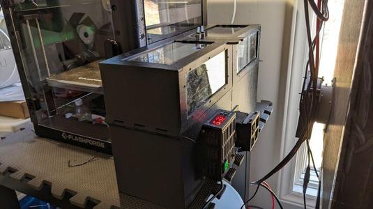two spool dryer/feed box