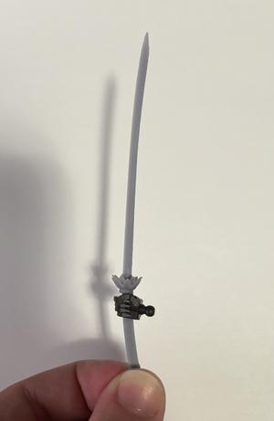 Isshin black mortal blade for Gundam