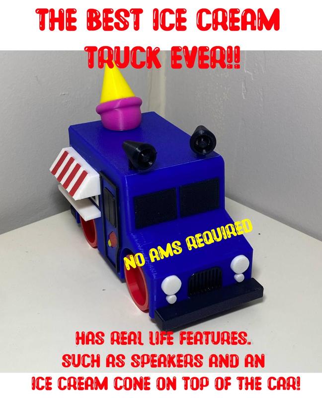 The Best Ice Cream Truck Ever ** No AMS Needed **