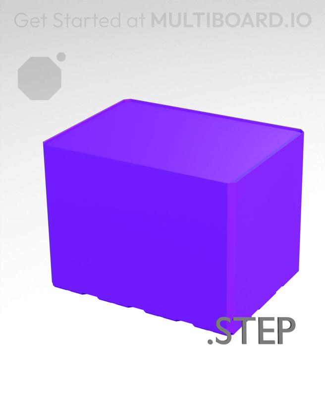 4x3x3 - Multibin Insert - STEP Remixing File