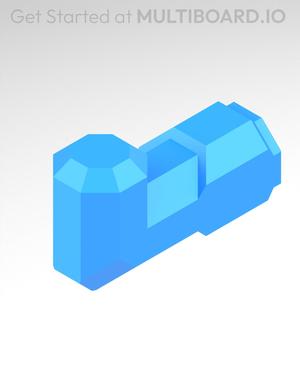 20x7·5 mm Hook (Bolt-Locked Insert)