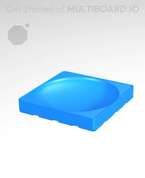 4x4x0·75 Bowl - Multibin Insert