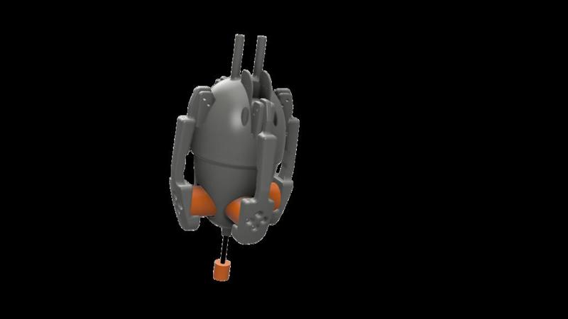 DRONE CAPSULA ELITTICA WATERPROOF FOLDABLE