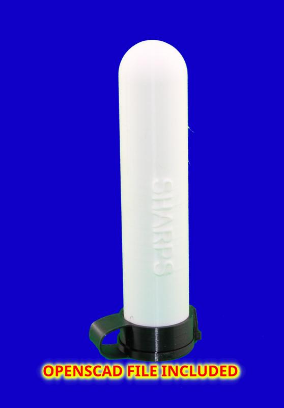 Portable Sharps Needle Container