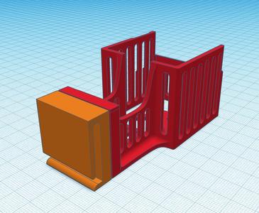Print-in-place Rotatory Cover X-Axis stepper motor with cable holder v3.2 (Unnoficial) - Ender 3 V3 KE/SE