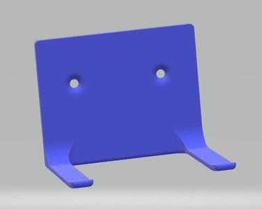 Kids foam sword hanger