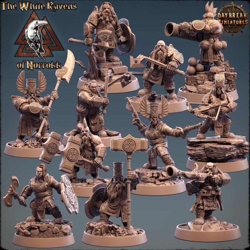 The White Ravens of Norrokk - COMPLETE PACK