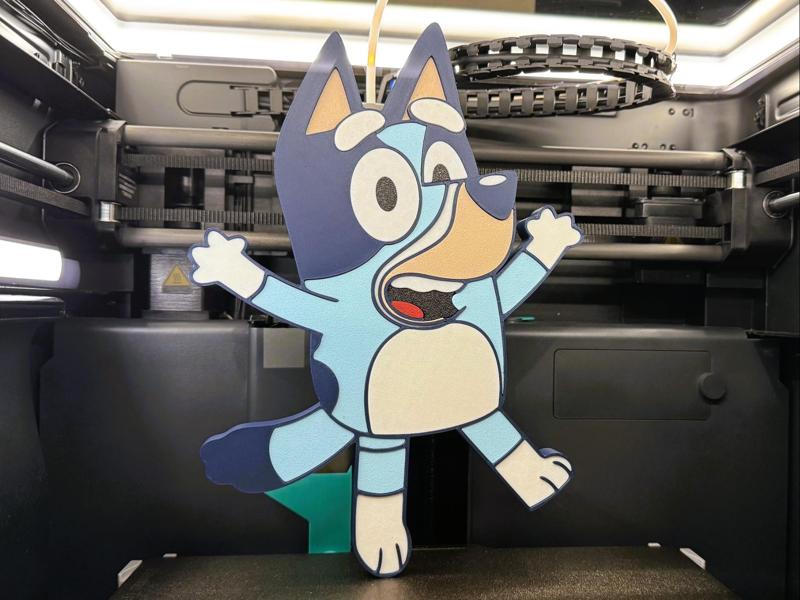 Bluey Wall Decor (NO AMS Multi-Part)