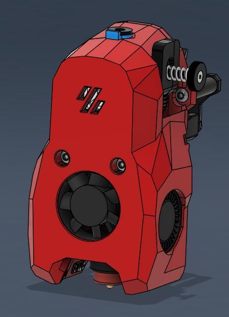 Mini Stealthburner - HGX Extruder - Voron LED - Collet Connector(*)