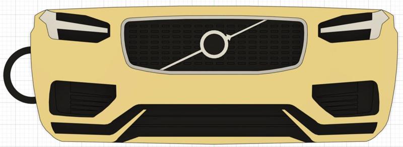 Volvo XC90 Recharge Polestar Keychain