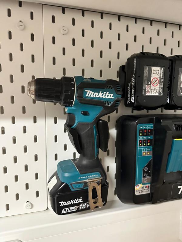 Makita Drill DDF485 Holder for Skadis