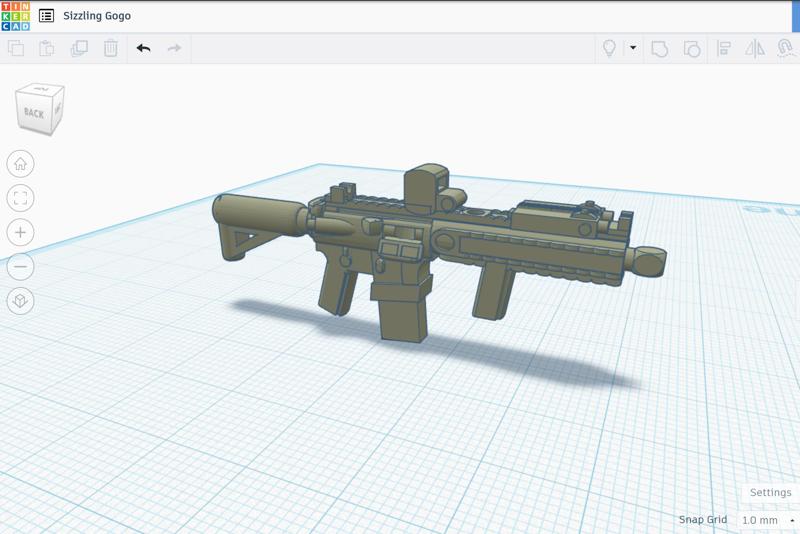 MK18 with vertical foregrip