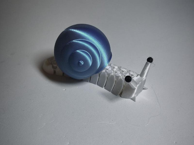 tender flexible snail, articulated