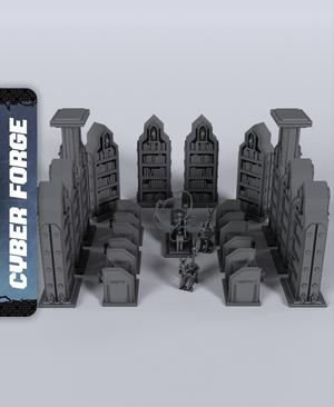 Outlands Terrain - With Free Cyberpunk  - Sci-Fi Gift Ideas for RPG and Wargamers