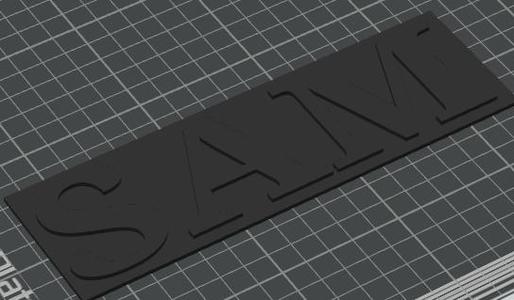 Name tag SAM