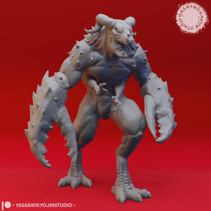 Glabrezu - Tabletop Miniature