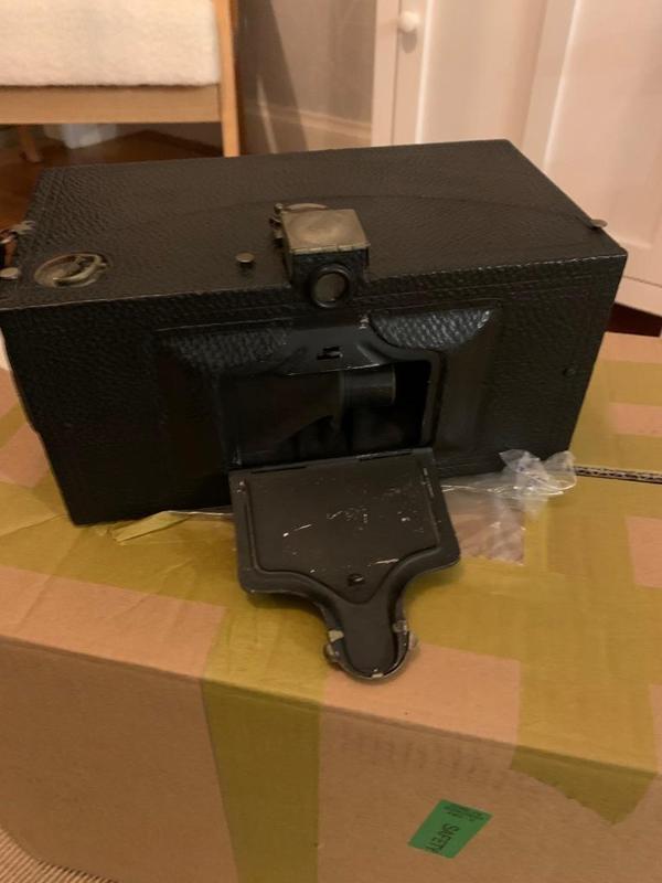 120 film adopter for No. 4 Kodak Panoram model D  