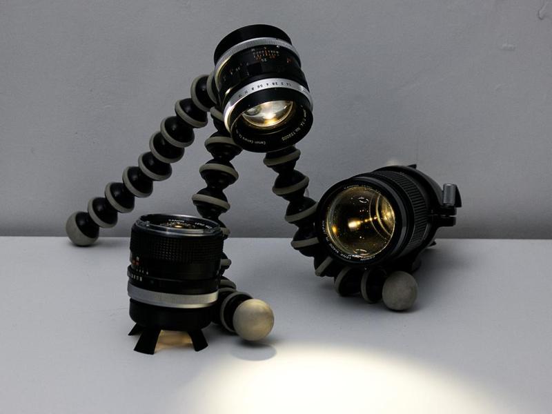 LED lens cap for Canon FD/FL