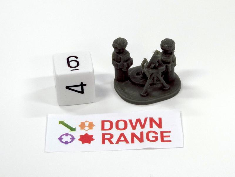 Down Range - USMC 60mm mortar team