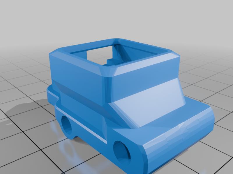 Speedybee Mario 5 gps mount Foxeer M10Q-180 and Flywoo GM10 mini V3 with compass (GoPro mount grooves removed)