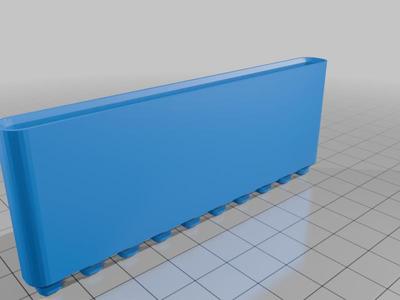 DecFinity 10x1 (100mm x 10mm) undivided bin