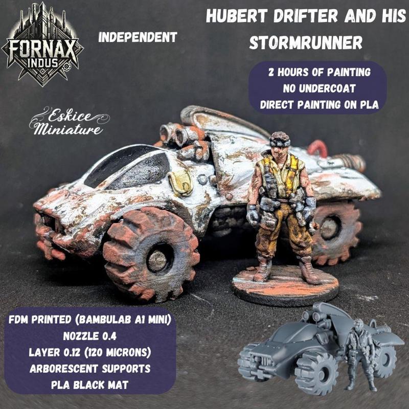 Hubert Drifter - 32mm Fornax Indus