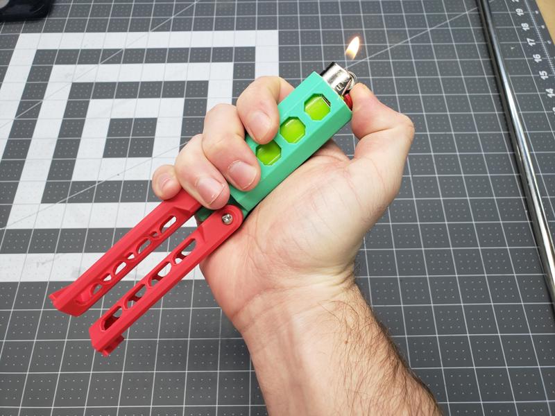 Lighter Balisong (Bic Butterfly Knife)