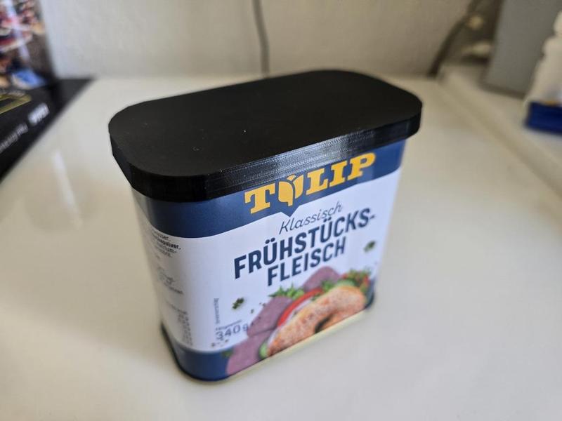 Deckel TPU  Tulip Dose Frühstücksfleisch 