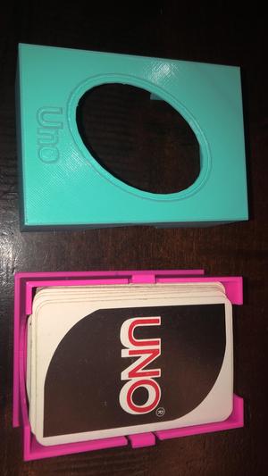 A storage box for double UNO card game