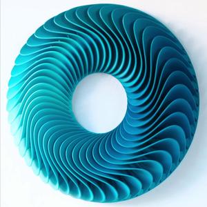 Wavey Loop Wall Sculpture