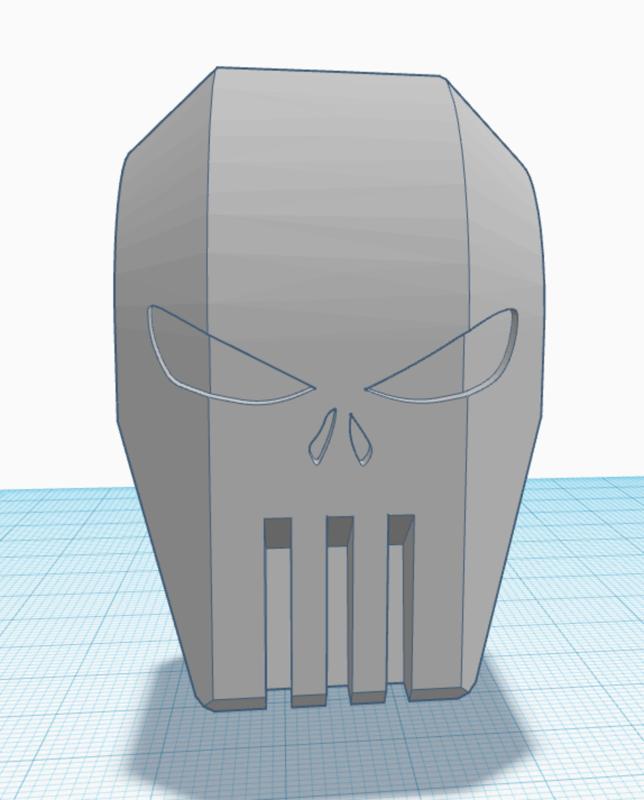 cabeza Dummy 13 calavera