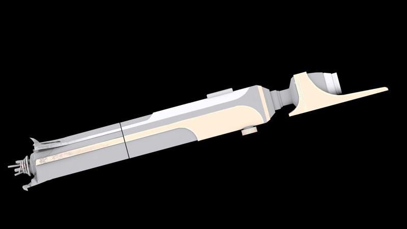 Star Wars Jedi: Fallen Order - Preorder Mygeeto Lightsaber (Game Model)