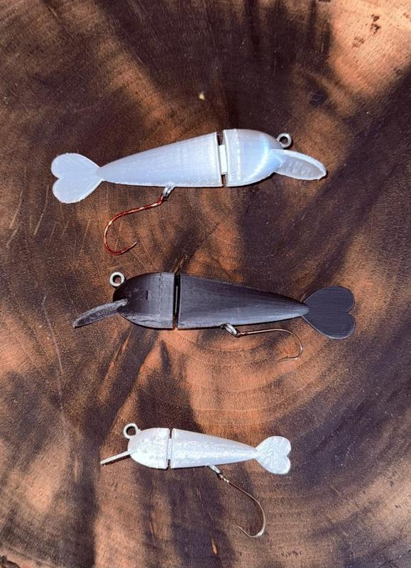 5" Articulating Fishing Lure 