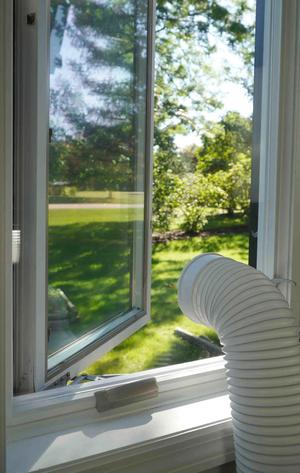 Portable AC Vent Adapter for Casement Windows