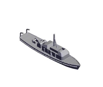 1/700 Scale Frauenlob Klasse 344 Minesweeper.stl