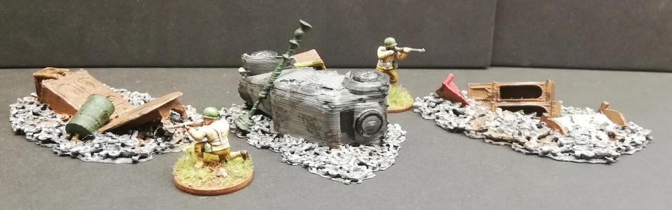 Barricades & Rubbles - XVIII to XX period