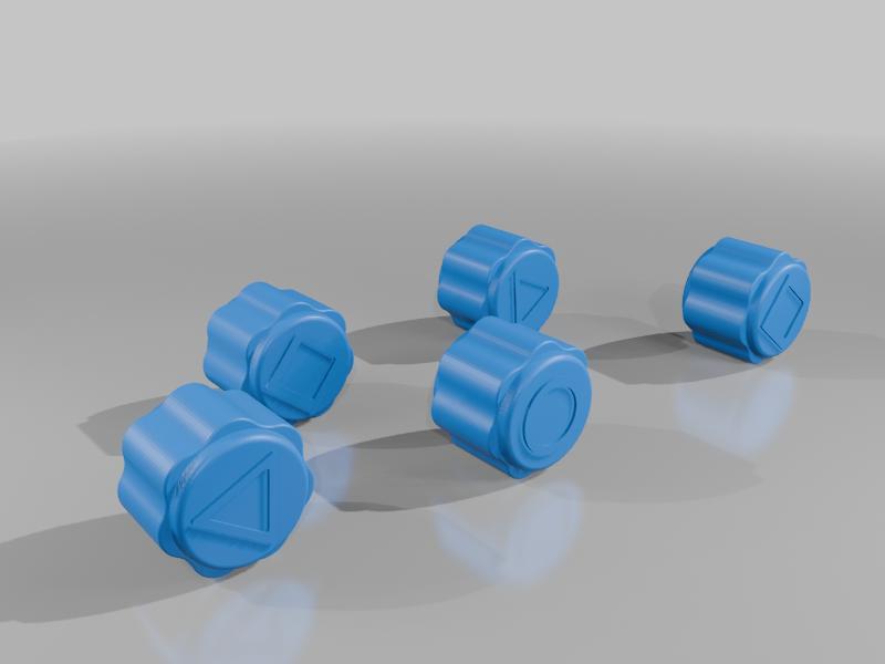 Gongi With Square Holes To Fill