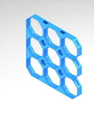 3x3 Left Strip - Multiboard Border Tile