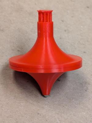 Spinning Top Balanced