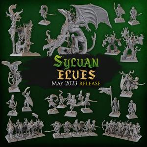 Titan Forge Miniatures - 2023 - May - Sylvan Elves