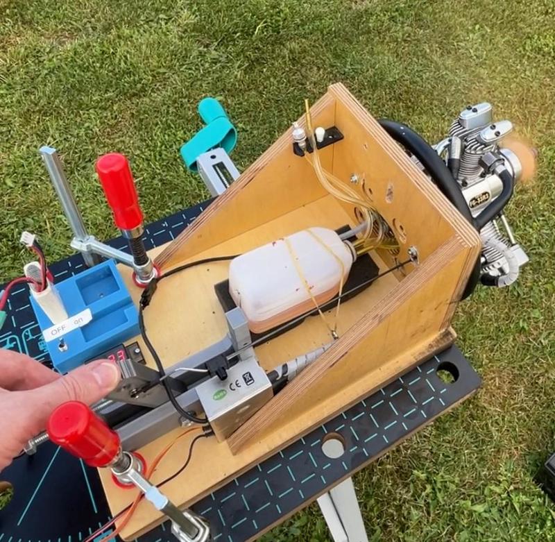 Manette de gaz pour rodage motor RC - Manual Throttle for Breaking motor