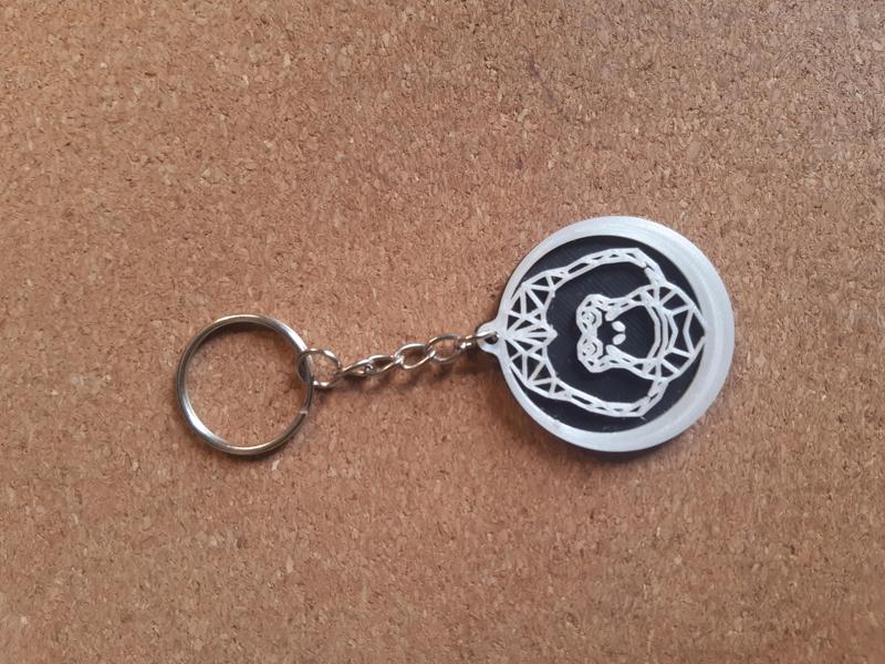 orangutan keychain