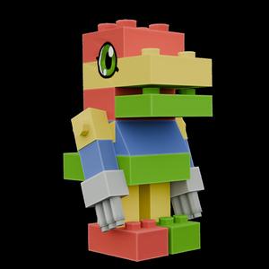 ToyAgumon from Digimon